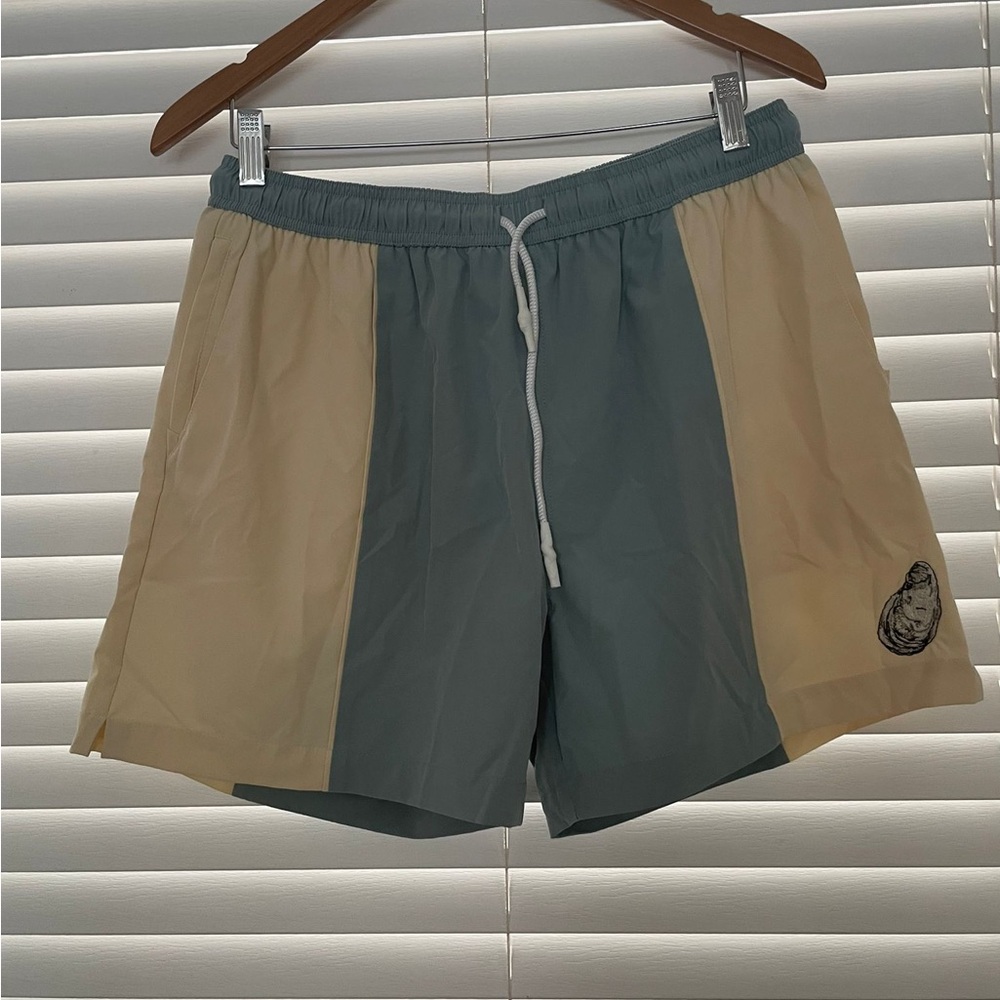 Two-Tone Swim Shorts
